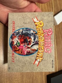 Panic Restaurant (Nintendo NES) CIB completo RARO GRIAL AUT&Eacute;NTICO videojuego PR