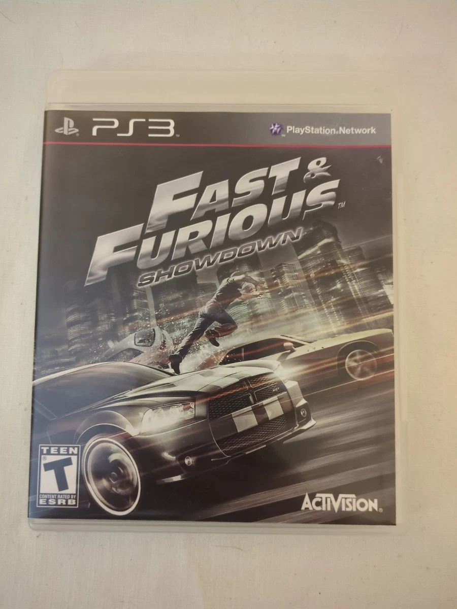 Fast & Furious: Showdown Sony PlayStation 3 2013 Video Games for