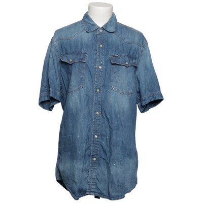 G-Star Raw, Jeanshemd, Größe: L, Blau, Hanf/Bio-Baumwolle, Einfarbig, Denim #iKF
