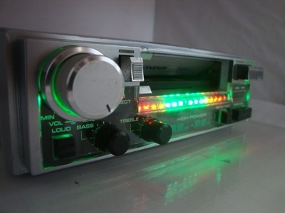 Vintage Pioneer Lonesome Car Boy KA-500 Cassette Deck Amp Built-in