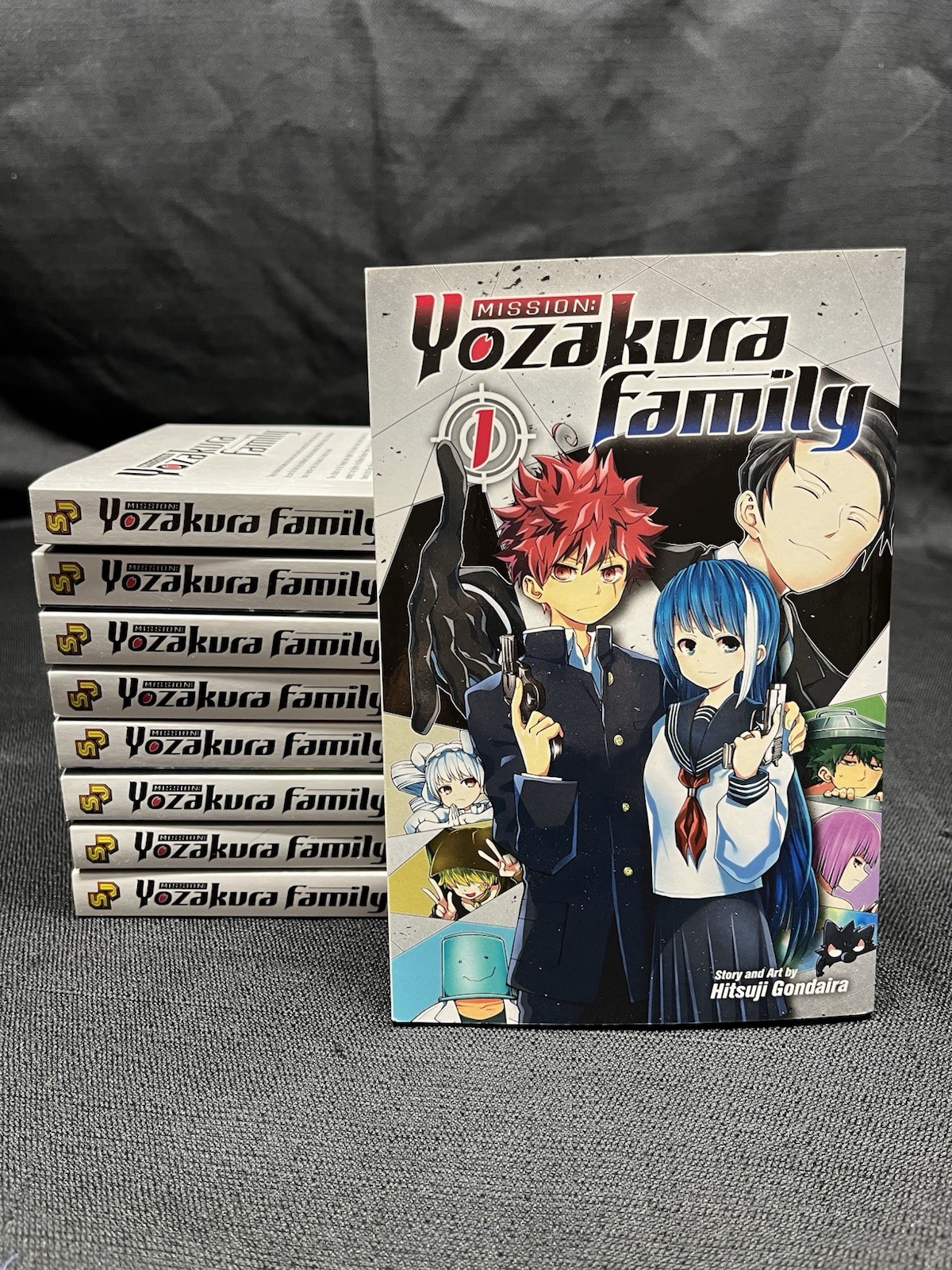 Manga Mission: Yozakura Family volúmenes 1-9 inglés a la vista medios