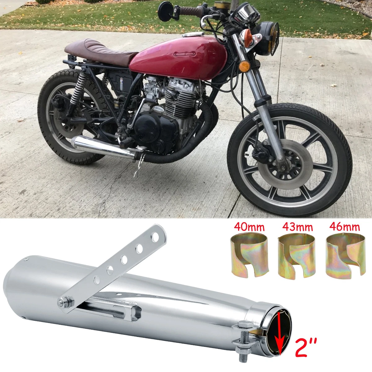 Motorcycle Exhausts & Exhaust System Parts for Yamaha XS750 for