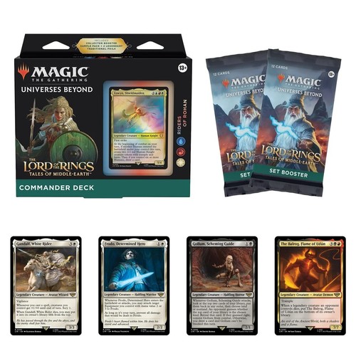 Neu Magic: The Gathering Der Herr der Ringe Commander Konvolut Riders of Rohan