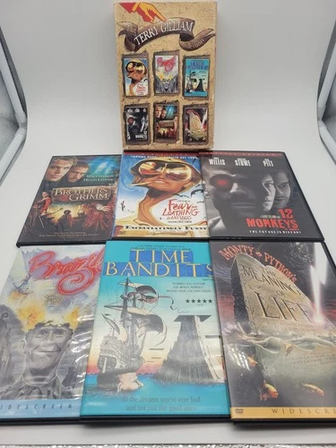 The Terry Gilliam Collection DVD Box Set - (Brazil/12 Monkeys/Time Bandits)