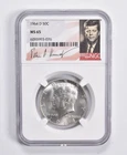 1964-D Kennedy Half Dollar MS65 NGC Special Signature Lbl *1625