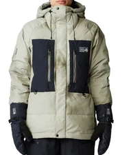 Mountain Hardwear Size SMALL P Men's First Tracks Down Jacket Green Black NWT