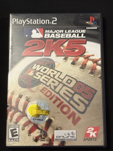 Major League Baseball 2K5 World Series Edition ~ PlayStation 2 Complete W Dvd
