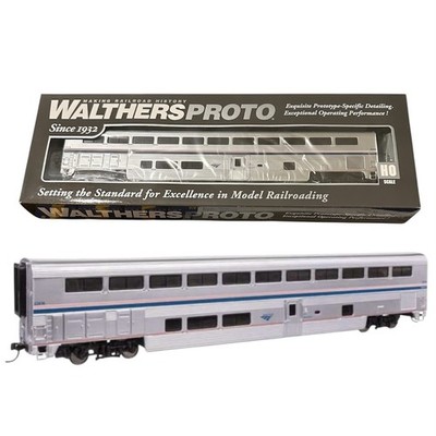 Walthers 920-12029 HO 85ft PS Superliner I Sleeper Amtrak 32018 Phase VI Lighted