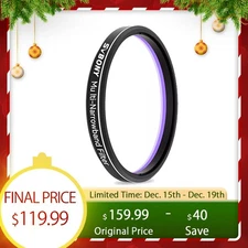 SVBONY SV240 2" Multi-Narrowband Galaxy&Nebula Filter for Urban Astrophotography