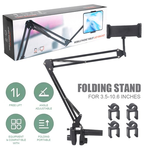 Ultra Durable iPad Holder Lazy Bed Desk Tablet Stand Phone Mount For iPad Pro -- - Picture 12 of 13