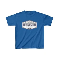 Car Guy in Training Kids T-Shirt - Gift for kid Car Enthusiasts Dad-approved
