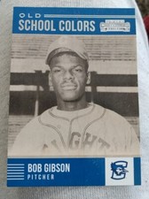 Bob Gibson 2015 Panini Contenders Baseball Old School Colors #45 MLB Creighton 