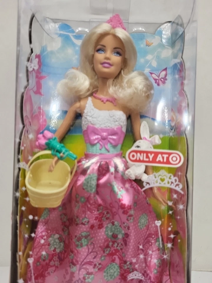 Barbie Muñeca Mágica de Cuento de Hadas con Cesta y Conejo 2011 Mattel W2942 RARA Foto 2 de 4