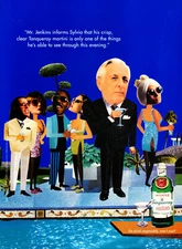 TANQUERAY GIN AD #26 RARE 1996 OUT OF PRINT VINTAGE MR. JENKINS