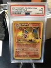 PSA 9 Charizard Celebrations 2021 Pokemon Classic Collection Base Holo #4 Mint