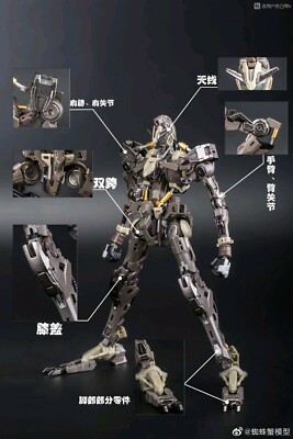 Buy ZZX model 1/100 MG HIRM ASW-G-08 Barbatos Lupus Dual armors metal