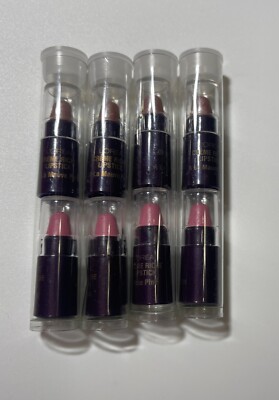 NEW L'OREAL Crème Lipstick Sampler Lot of 4 - A La Mauve Perle/Rose Pink