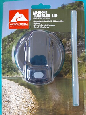 Straw Ozark Trail 20 Oz Lid OZARK TRAIL ALL IN ONE TUMBLER LID