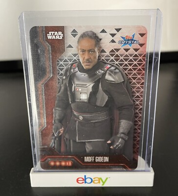 2021 Topps Crystal Star Wars The Mandalorian Moff Gideon #CR4