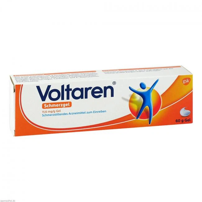 GLAXOSMITHKLINE CONSUMER HEALTH VOLTAREN Schmerzgel 120g, PZN : 00458532
