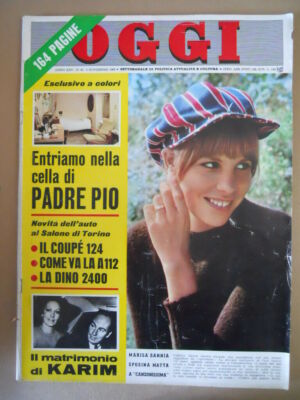 OGGI 45 1969 Corinne Williams Gigi Riva Salvatore Adamo Mireille Mathieu  [G802]