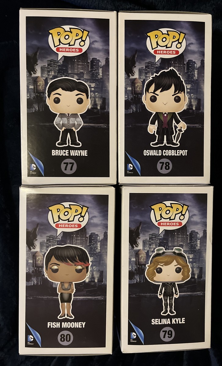 Funko POP! DC Heroes Gotham #77 Bruce, #78 Oswald, #79 Funko POP! DC Heroes Gotham #77 Bruce, #78 Oswald, #79