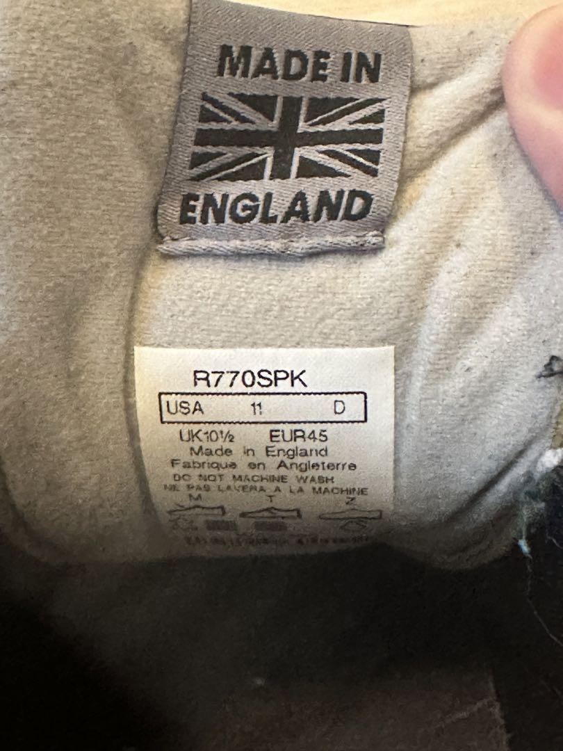 Limited 29cm NEW BALANCE R770SPK Multi Sneakers | eBay