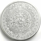 Aztec Calendar 2oz. .999 Silver Round Golden State Mint
