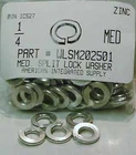 1/4 Split Lock Washers Steel Zinc Plated (200)