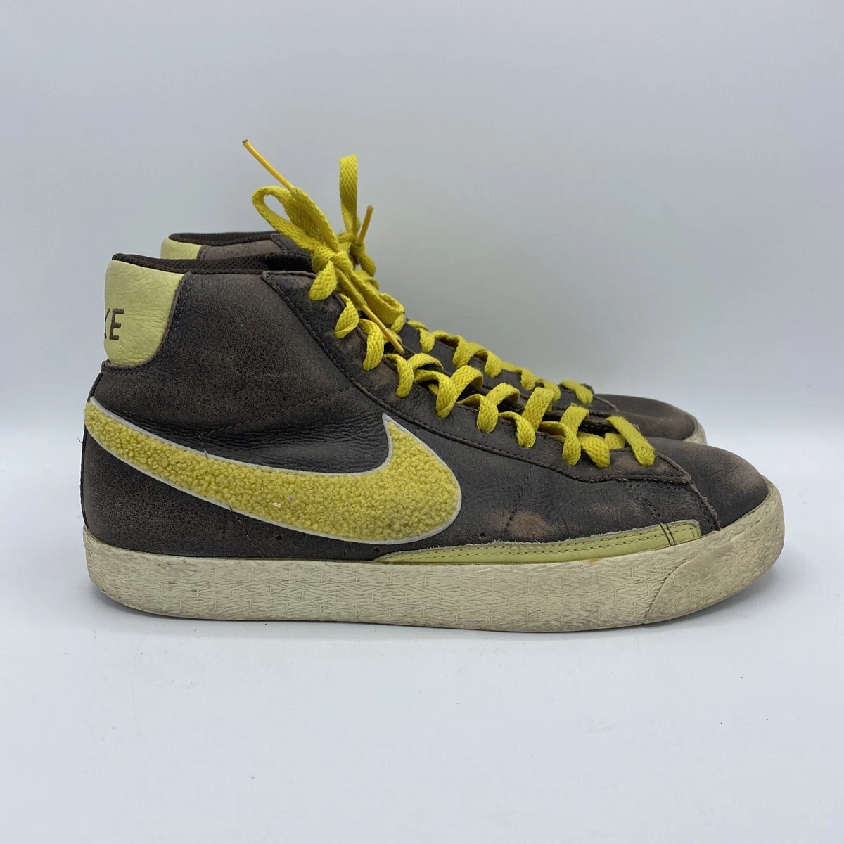 Nike Blazer High Supreme Sneaker BROWN ZEST SAIL 316963 271 Size 9 US
