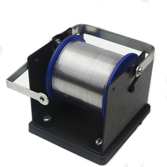 Soldering Solder Wire Reel Dispenser Holder Stand Tin Management Spool