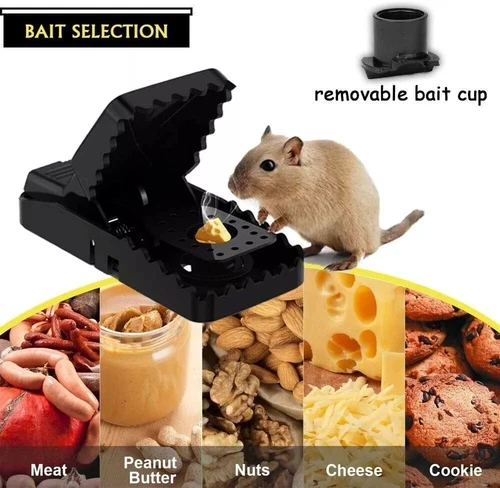 6X Heavy Duty Aggressive Rat Traps Self Setting The Rat Splatter Rats Catcher UK - Picture 5 of 8