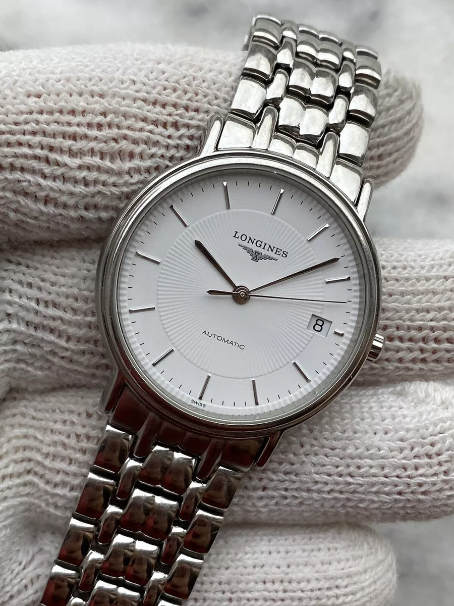 Longines Presence Watch L4.721.4 Automatic Mens 34mm Swiss Made eBay