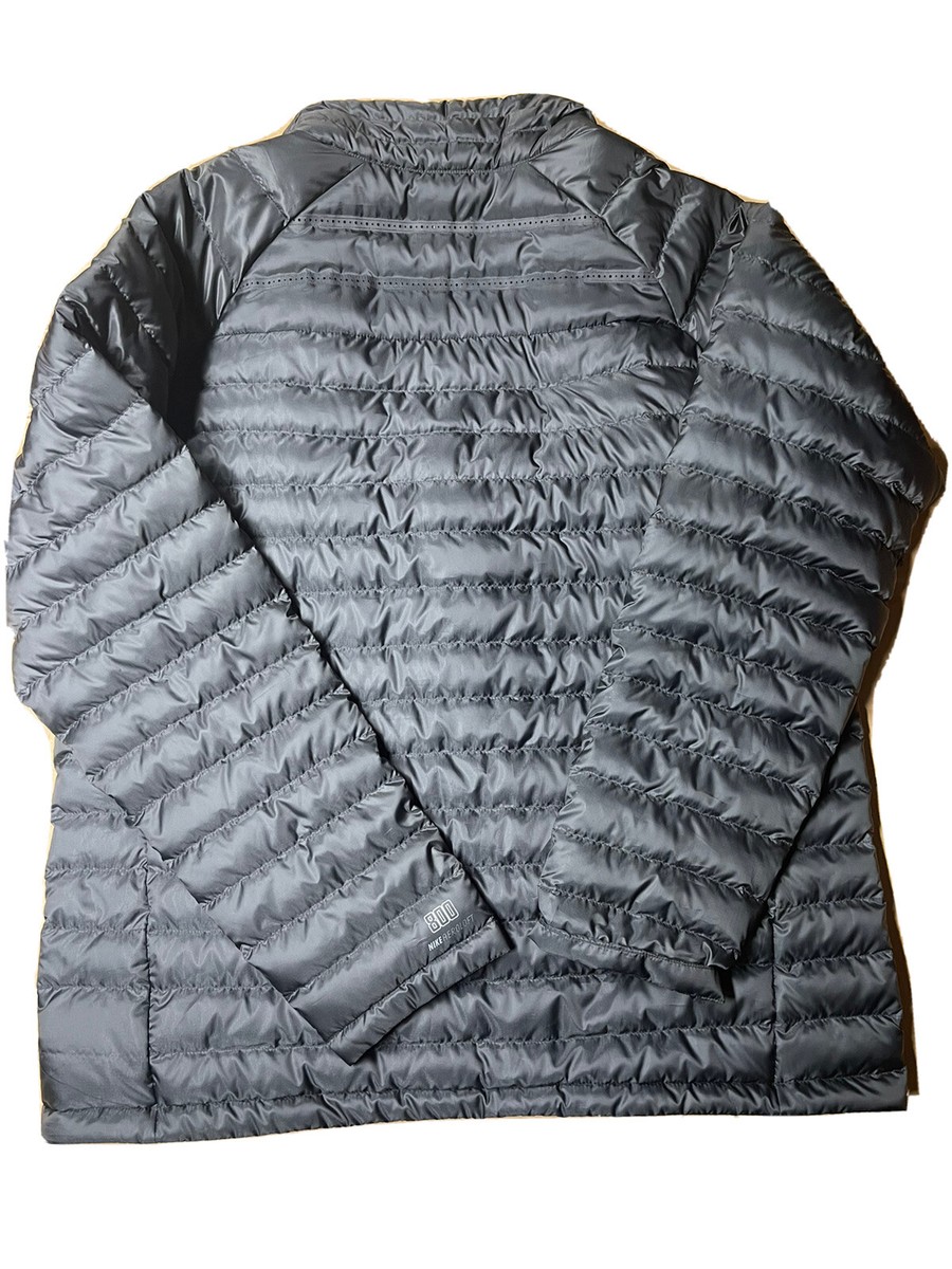 Nike Aeroloft 800 Goose Down Puffer Jacket Size XL Black