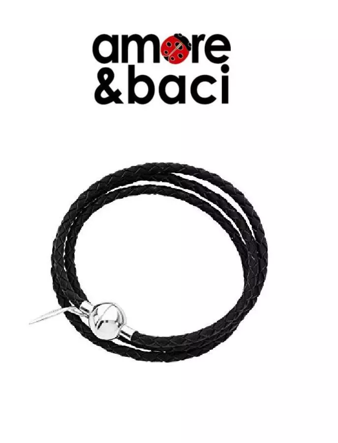 Amore and 2024 baci charm bracelet