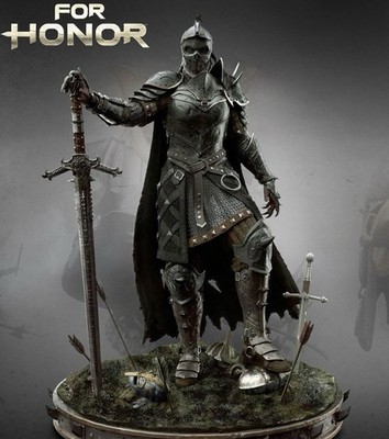 Ubisoft For Honor Apollyon Edition Statue Exclusive Lithograph Premium Packaging