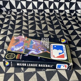 NES NINTENDO MLB MAJOR LEAGUE BASEBALL GAME COMPLETE IN BOX CIB