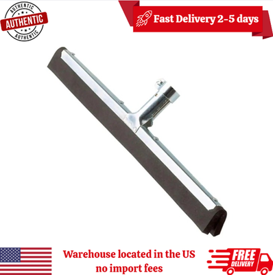 #ad #ad 22 in. Dry Floor Squeegee for Garage Driveway Sidewalk Tile Dry Cleaner Broom $9.88