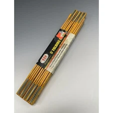 Illinois Industrial Tools Professional 6' Folding Ruler # 76300 Vintage