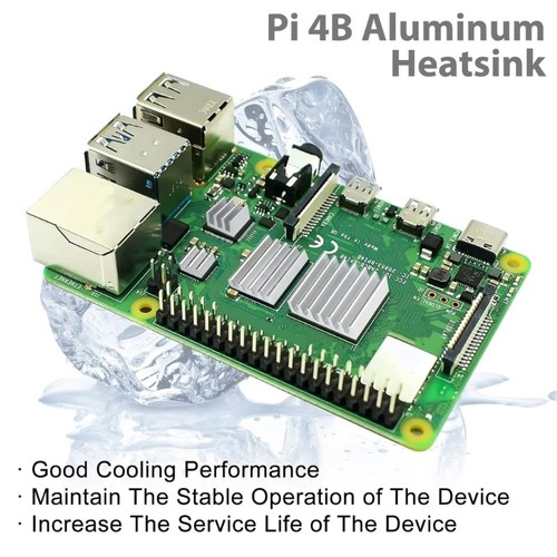 32Pcs Aluminum Heatsink Coolers Kit for 4B with Heat Conductives Tape - Photo 4/8