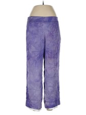 Giorgio Armani Women Purple Casual Pants 48 italian