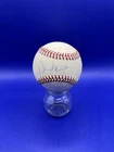 David West Signed Auto Rawlings Official National League Baseball PHILLIES Mets