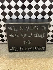 Small Funny And Cute Sign For Home Decor Or Office / Home Bar Decor