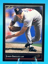 John Smiley 1992 Leaf #526 Black Gold Minnesota Twins