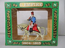 1/32 STARLUX PLASTIQUE PREMIER EMPIRE TROMPETTE CHASSEUR DE LA GARDE BOITE C73