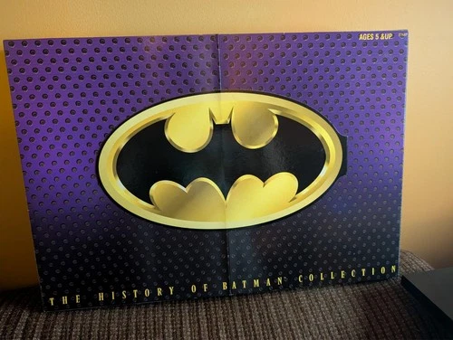 Vintage 1996 Kenner DC Comics The History of Batman Collection 3 Figure Set New