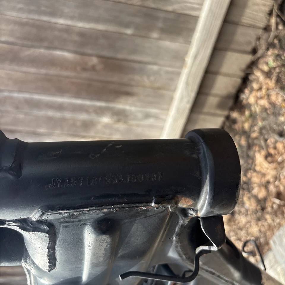 1983 Yamaha XT550K рама шасси тела 83 XT 550 K OEM 82 83 84 1982 1983 1984 - Изображение 2 из 4