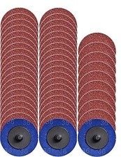 2 in Quick Change Discs Set R Type Ceramic Sanding Discs 36 Grit For Die Grinder