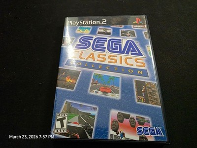 Sega Classics Collection BL Sony Playstation 2 PS2 MINT cond COMPLETE+reg card!