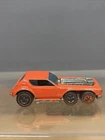 1971 Hot Wheels Redline Open Fire In Child Painted Orange Orig Purple Parts Car